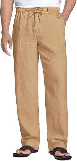The Sundown Linen Pant By Sartorio Nero