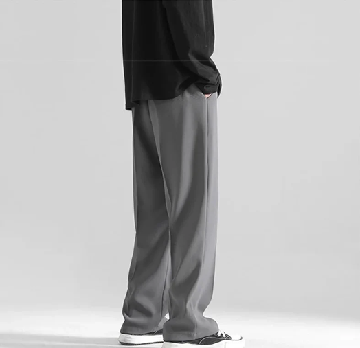 Ash Grey Korean Pants